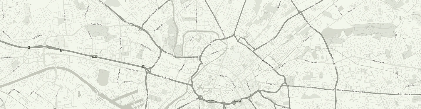 Map of HD Law's office at No.1 Spinningfields, Manchester